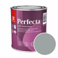 Краска моющаяся Tikkurila Perfecta RAL 7040 (Серое окно - Window grey) 0,9 л