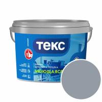 Краска моющаяся Текс Профи RAL 7001 (Серебристо-серый - Silver grey) 1,8 л
