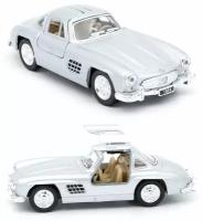 Модель Mercedes-Benz 300SL 1954 1:36 (серебристая)