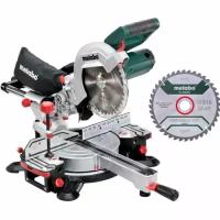 Пила торцовочная Metabo KGS 216 M + пильный диск (690827000)