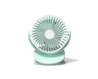 Портативный вентилятор Solove Clip Electric Fan, светло-зеленый