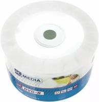 Диск Mymedia DVD-R 4,7 GB 16x Pack wrap (50шт) Color Printable (69202)