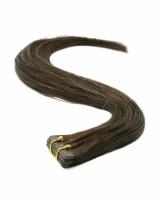 Hairshop Ленточное наращивание 2.0 (2) 50см J-Line (20 лент) (Темно-коричневый)