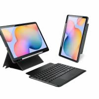 Чехол с русской клавиатурой Dux Ducis DK Series для Samsung Tab S6 Lite (P610 / P613 / P615 /P619) черный