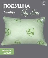Подушка Sky Line Бамбук, 70х70см, с наполнителем бамбуковое/полиэфирное микроволокно