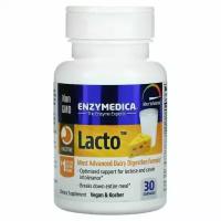 Enzymedica Lacto Most Advanced Dairy Digestion Formula (самая передовая молочная формула для пищеварения) 30 капсул