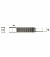 Гибкое соединение WIRQUIN 30718006 40х40/50 L 800 мм