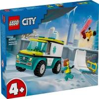 LEGO City Rettungswagen und Snowboarder 60403