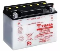 Аккумулятор для мотоцикла и скутера Yuasa YuMicron 12 А/ч 140 А прям. пол. с/зар. без эл. YB12B-B2 (160х90х130)