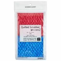 Скраббер для мытья посуды Sung Bo Cleamy Quilted Scrubber (2 шт)