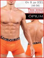 Трусы Opium, размер M, оранжевый, бесцветный