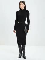 Zarina Облегающее платье, цвет Черный, размер L (RU 48), 4121622522-50