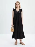 Платье Zarina, размер XL (RU 50)/170, черный