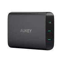 Сетевое зарядное устройство Aukey 3xUSB Power Delivery 60W