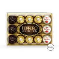 Набор конфет Ferrero Collection: Raffaello, Ferrero Rocher, Ferrero Rondnoir, 172,2г