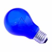 Синяя лампа 60 Вт (кобальт)