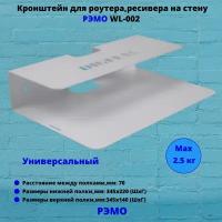 Полка Рэмо WALL SHELF-M (BAS WL-002), черный