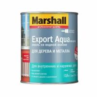 Эмаль Marshall Paints Marshall Export Aqua, водная, полуматовая темно-коричневая 2,5 л