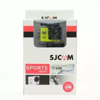 Экшн-камера SJCAM SJ4000, 3МП, 1920x1080, 900 мА·ч, желтый