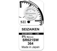 Батарейка SEIKO Seizaiken 364 (SR621SW), 1 штука