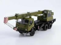 Масштабная модель 1/43 Автокран КС-3575А (53213) хаки