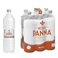 Вода минеральная Acqua Panna (Аква Панна) 1,5 л х 6 бутылок, б/г пэт