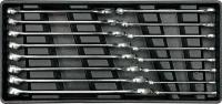 Ключи рожково-накидные 6х21мм в футляре YATO набор 16 предметов, YT-5531