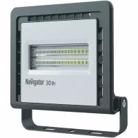 Прожектор светодиодный Navigator NFL-01-30-6.5K-LED, 30 Вт, свет: холодный белый