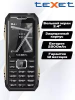 Телефон teXet TM-D424, 2 SIM, черный