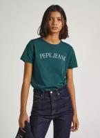 Футболка Pepe Jeans, размер L, зеленый