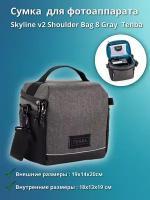 Tenba Skyline v2 Shoulder Bag 8 Gray Сумка для фотоаппарата