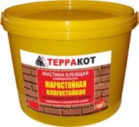 Мастика Терракот жаростойкая 1,5 кг