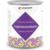 Полиуретановая универсальная гидроизоляция ECOROOM HYDRONEED серая, 1 кг 443-1-1