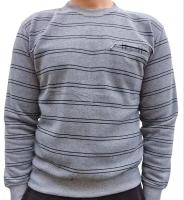 Джемпер мужской теплый свитер в полоску 48-50 2XL