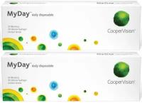 Контактные линзы CooperVision MyDay daily disposable, 30 шт