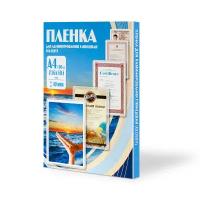 Пленка для ламинирования Office Kit, формат А4 (216х303 мм), толщина 60 мик, 100 шт. в упаковке, глянцевая