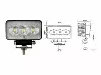 Светодиодный прожектор для автомобилей, станков и спецтехники BEELED BLDWL-1809