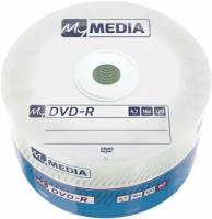 Диск MYMEDIA DVD-R 4,7 GB 16x Pack wrap (50шт) (69200)