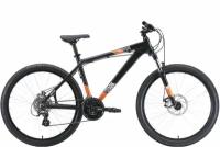 Велосипед Stark'20 Shooter-1 чёрный/белый/оранжевый 18