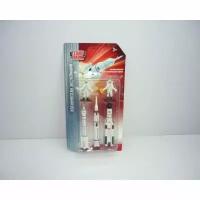 Технопарк Игровой набор Космическая экспедиция (3 ракеты, 2 фигурки, пластик, металл, в блистере)