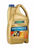 Моторное масло RAVENOL Motobike 4-T Mineral SAE 20W-50 4л