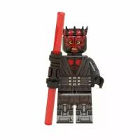 Дарт Мол по Войне Клонов / Darth Maul / Минифигурка Звездные Войны