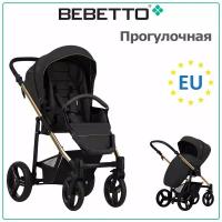 Прогулочная коляска Bebetto Nico ESTILO, 03 gold, цвет шасси: золотистый