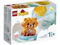 Набор с элементами конструктора LEGO Duplo Creative Play 10964 Приключения в ванной: Красная панда на плоту