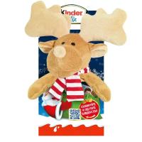 Набор кондитерских изделий Kinder Mix с мягкой игрушкой лось, 137,5 г
