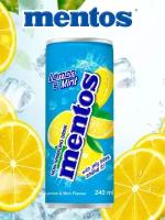 Напиток негазированный Mentos Lemon & Mint, ж/б 240 мл