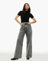 Джинсы широкие Gloria Jeans, размер 46/170, серый