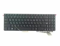 Клавиатура (keyboard) для ноутбука Asus X570Z, FX570ZD, FX570U, FX570UD, FX570D, FX570DD, черная с подсветкой