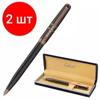 Ручка подарочная шариковая GALANT SFUMATO GOLD 0,7 мм синяя 143515 (1)