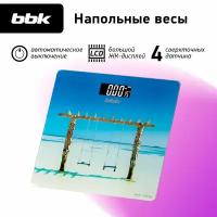 Весы напольные BBK BCS3005GE голубой